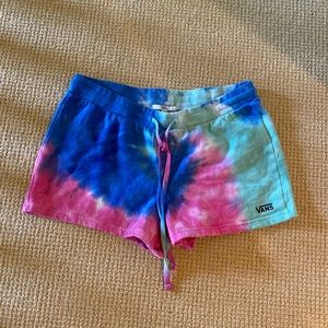 Vans Ladies Sweatshirt Shorts Size Large